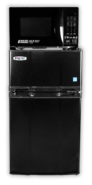 closed mini fridge